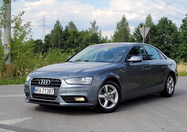 Audi A4 cena 43900 przebieg: 348000, rok produkcji 2012 z Pionki małe 704